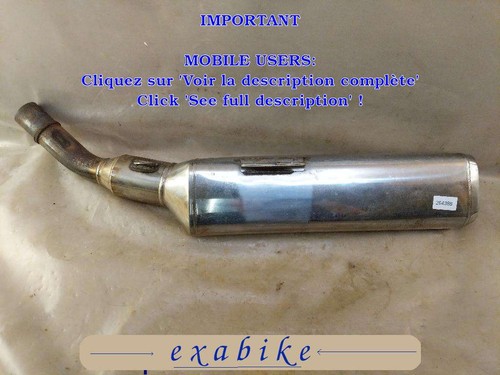 Silencieux gauche pour honda - silencieux,
