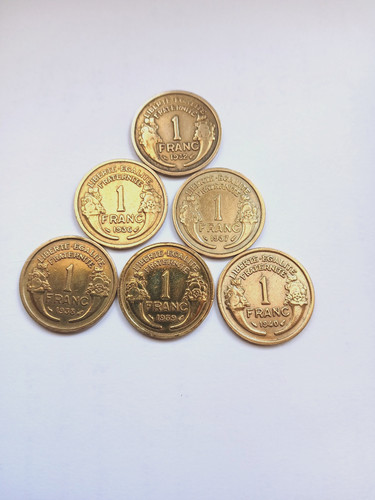 Lot pièces de monnaie - 1, 6