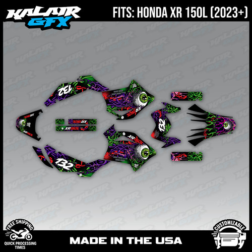 Graphics kit for - kit, honda