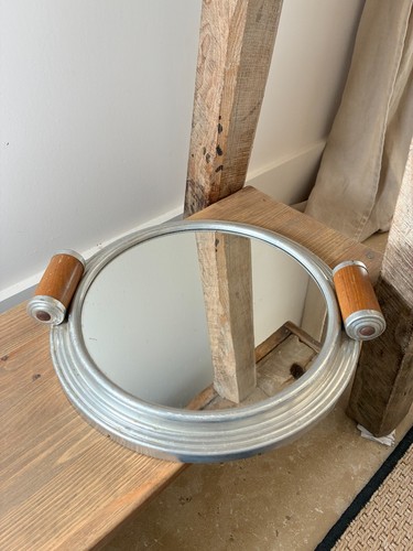 Plateau miroir vintage cm - plateau,