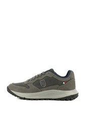 Marina Militare Baskets Homme Faux Cuir Com Memory Doux - Dkgre (Dark Gris)