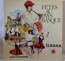 disque vinyle 45 tours fetes au pays basque izarra