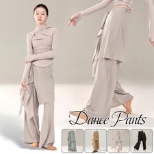 Women Mock 2-Pcs Wide-Leg
