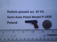 B7    1/6 WWI WWII Homemade Radom pistolet wz. 35 Vis. Semi auto Poland