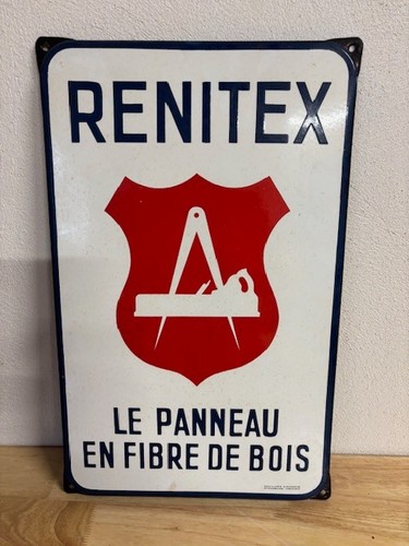 Plaque publicitaire ancienne - publicitaire,