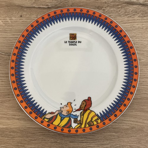Rare assiette tintin - assiette,