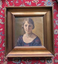 Portrait Ancien "Jeune Femme"