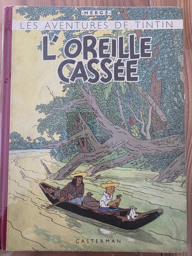 Tintin oreille cassée - tintin, :