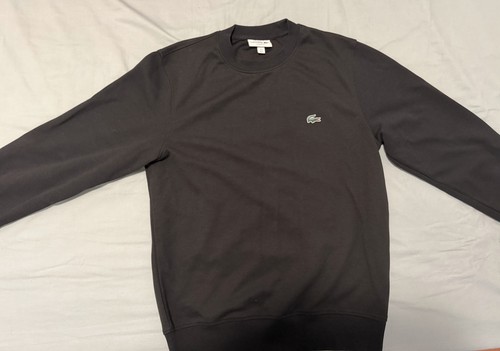 Lacoste pull homme noir - , col