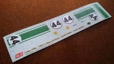 1962 LE MANS #44 LOTUS ELITE HOBBS/GARDNER 1:43 DECALS