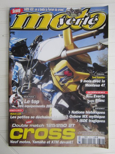 Moto verte 379 montesa 4t - verte,