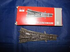 FLEISCHMANN N TRIPLE AIGUILLAGE MANUEL 9157  PROFI TRAIN ELECTRIQUE BOITE