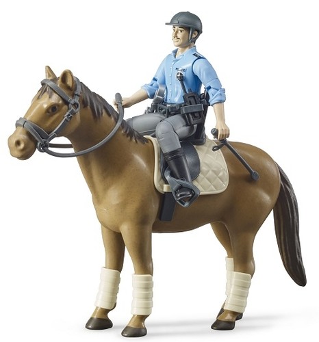 Bruder cheval avec policier - -,
