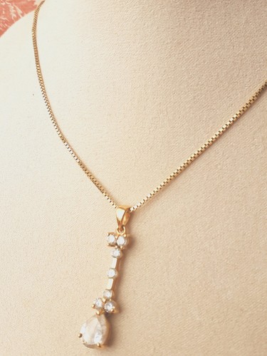 Collier vintage plaqué - , or