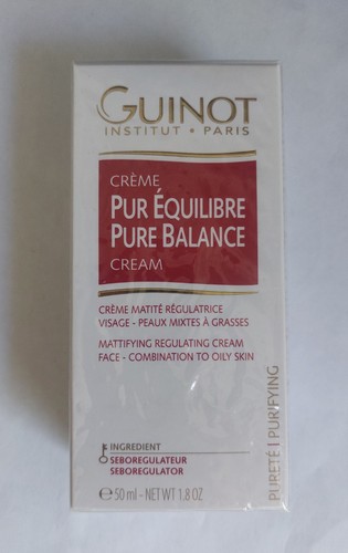 Guinot crème pur - pur, Équilibre