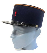OLD FRENCH ARMY MILITARY KEPI T54