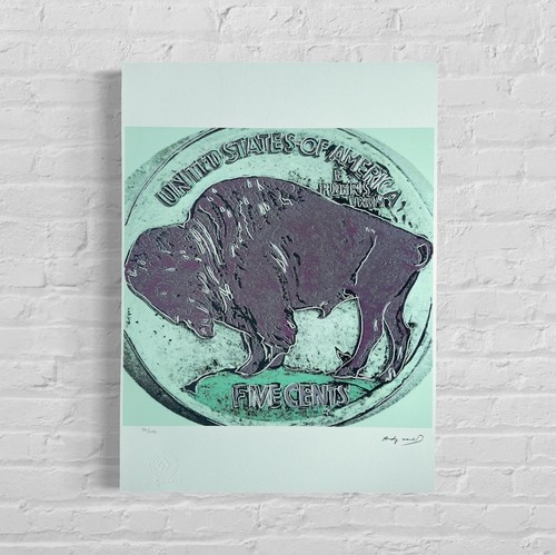 Andy warhol buffalo nickel - -,