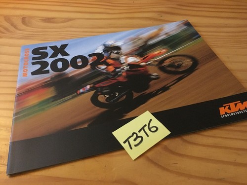 Ktm gamme cross 2002 - 2002, 125