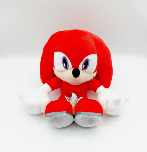 Peluche hérisson rouge - , blanc