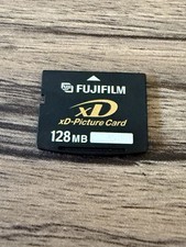 Fujifilm XD xD-picture card 128 MB , fonctionnelle .