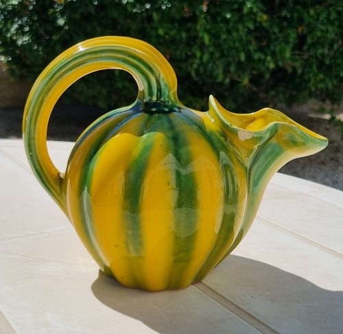 Pichet melon barbotine années