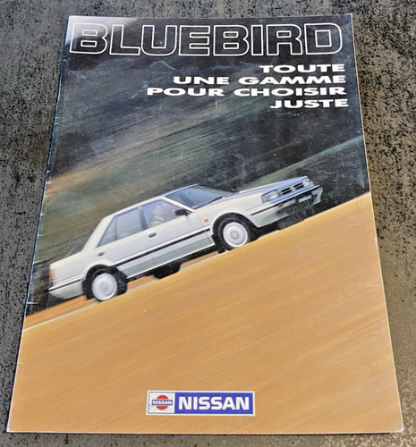 Brochure vente nissan - brochure, de