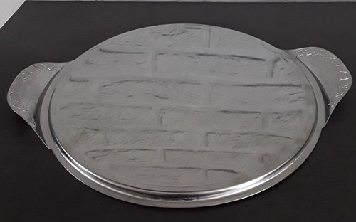 Plateau table rond inox - de, en