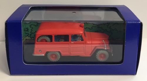 Voiture tintin jeep des - la,