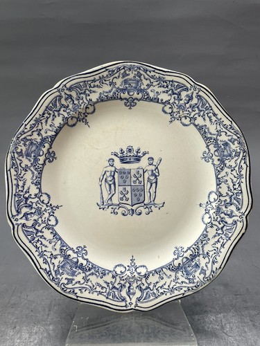 Assiette gien aux - assiette, armes
