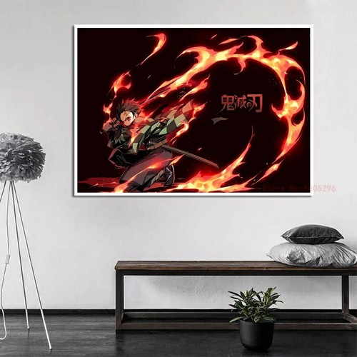 Poster demon slayer - , toile