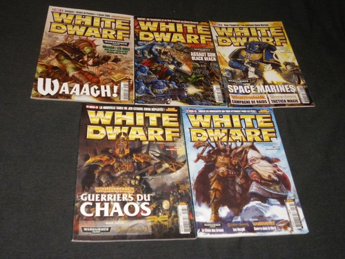 Lot magazines white - white, dwarf