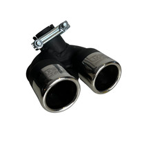 Double Tuyau Embout D'Échappement Pour SMART Fortwo Type 451 2007-2010 2x60mm