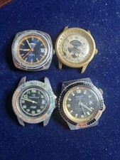 Lot de 4 montres vintage type