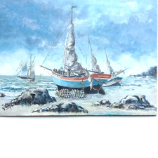 Bateau de pêche Marine en