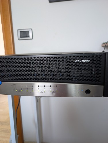 Crown audio cts 8200 - crown, power