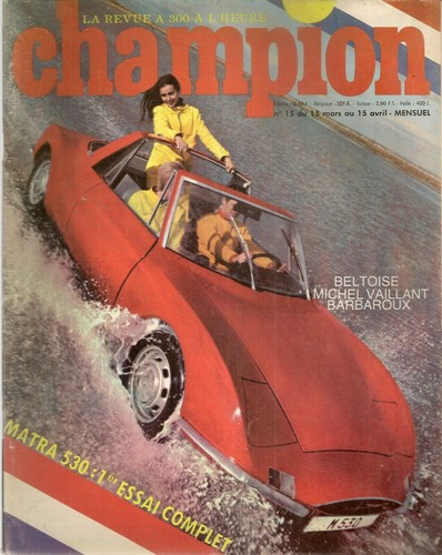 Champion 1967 matra 530 - 1967,