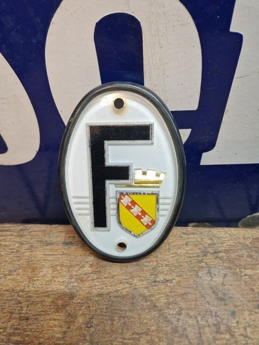 Plaque auto quillery - plaque,