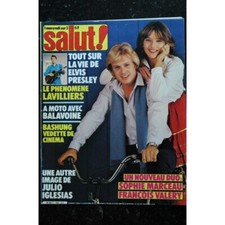 Salut ! 1981 11 -160  SOPHIE MARCEAU François VALERY Elvis PRESLEY LAVILLIERS BA