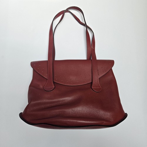 Vtg authentic delvaux red - authentic,