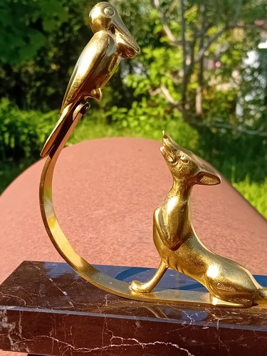 Exceptionnel bronze dore - dore, de