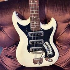 Hagstrom Made in Sweden 1964 Hagstrom III Vintage Electric Guitar w/ Bag