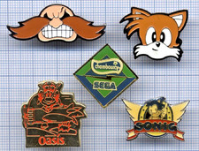 Pins JEUX video Games Sonic