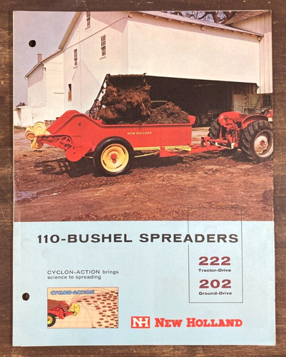 New holland 110 - 110, bushel