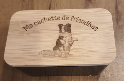 Boite friandise pour chien - friandise,