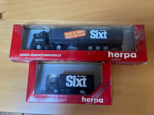 Herpa camion mercedes - herpa, ho
