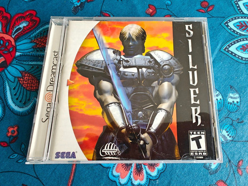 Silver sega dreamcast dc - (sega, dreamcast,