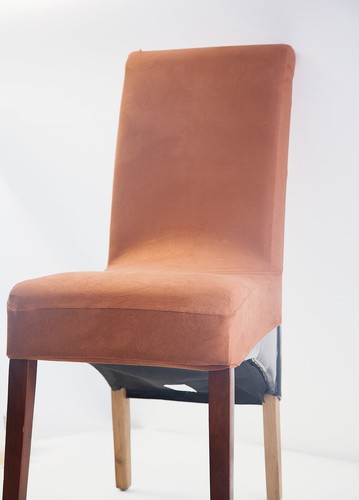 Daim court chaise salle - daim, à