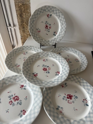 Assiettes plate digoin - plate,