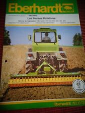 CATALOGUE - AGRICULTURAL - TRACTOR - EBERHARDT HERSES (ref 57