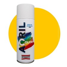 aérosol de peinture AREXONS jaune colza RAL 1021 400 ml  acrylique solex 5000
